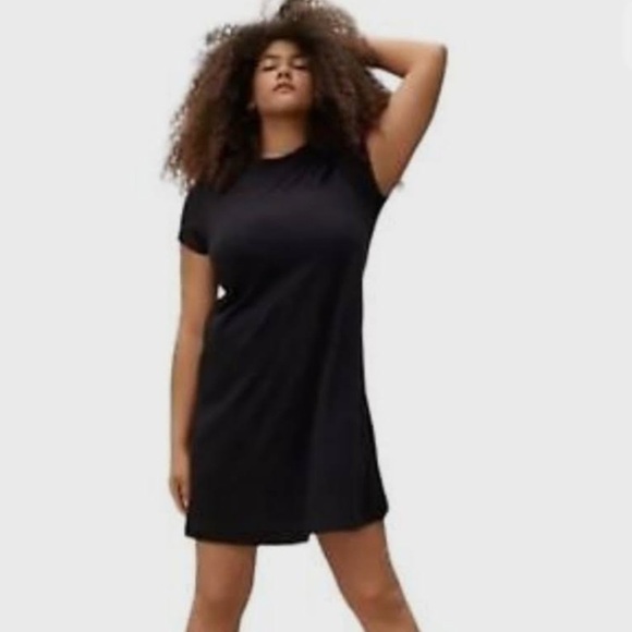 Everlane Dresses & Skirts - Everlane swing s/s mock neck dress. NWT. Small